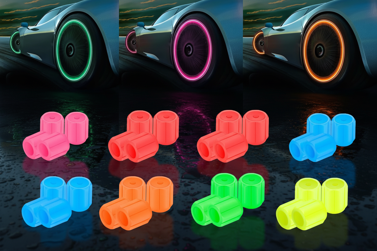 Glow in the Dark: Why Luminous Stem Caps Are the Coolest Car & Bike Upgrade
