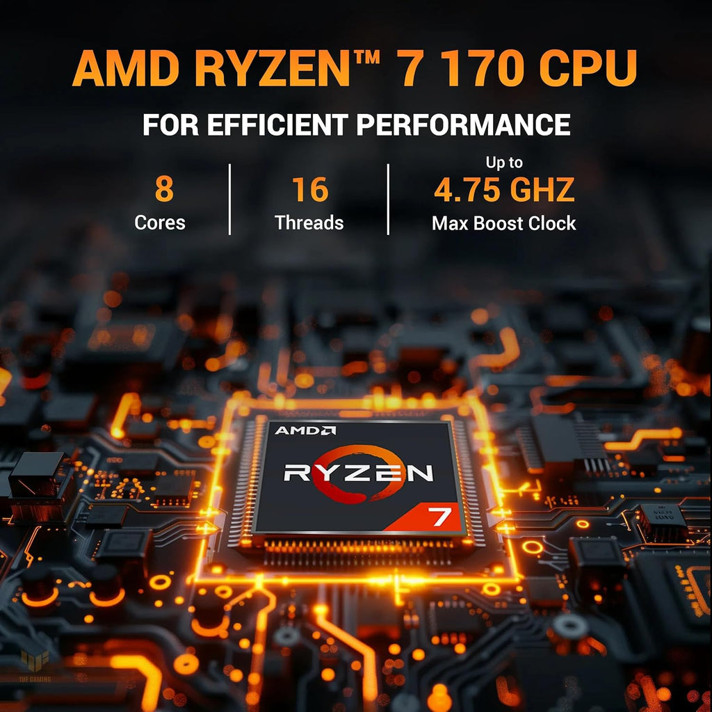 ASUS TUF A15 (2026), AMD Ryzen 7 170,RTX 3050-4GB,16GB RAM (Upgradeable),512GB SSD,FHD, 15.6"(39.6 cm),Windows 11,M365 Basic(1 Year),Office 2024, Graphite Black, 2.3 Kg, FA506NCQ-HN007WS,Gaming Laptop