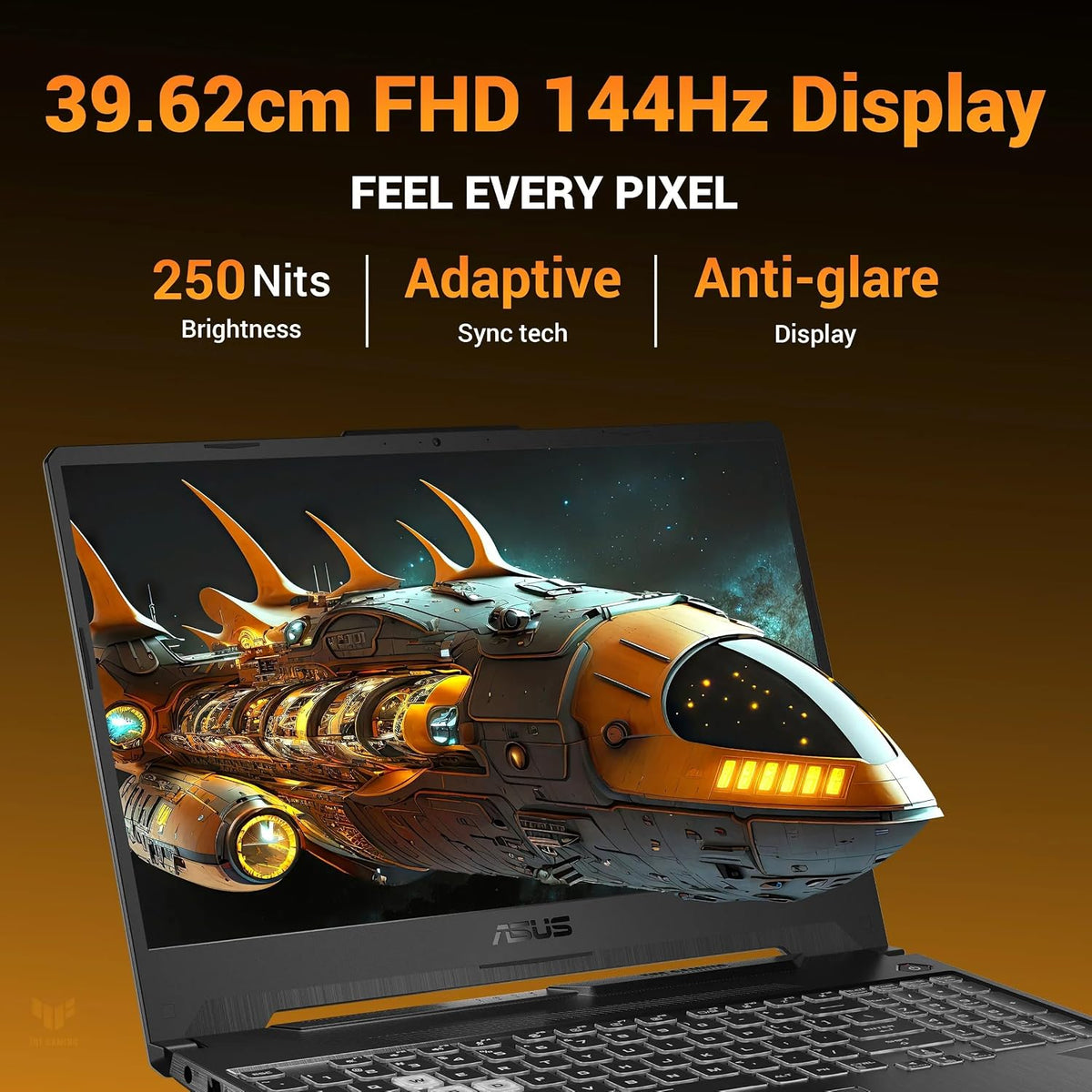 ASUS TUF A15 (2026), AMD Ryzen 7 170,RTX 3050-4GB,16GB RAM (Upgradeable),512GB SSD,FHD, 15.6"(39.6 cm),Windows 11,M365 Basic(1 Year),Office 2024, Graphite Black, 2.3 Kg, FA506NCQ-HN007WS,Gaming Laptop
