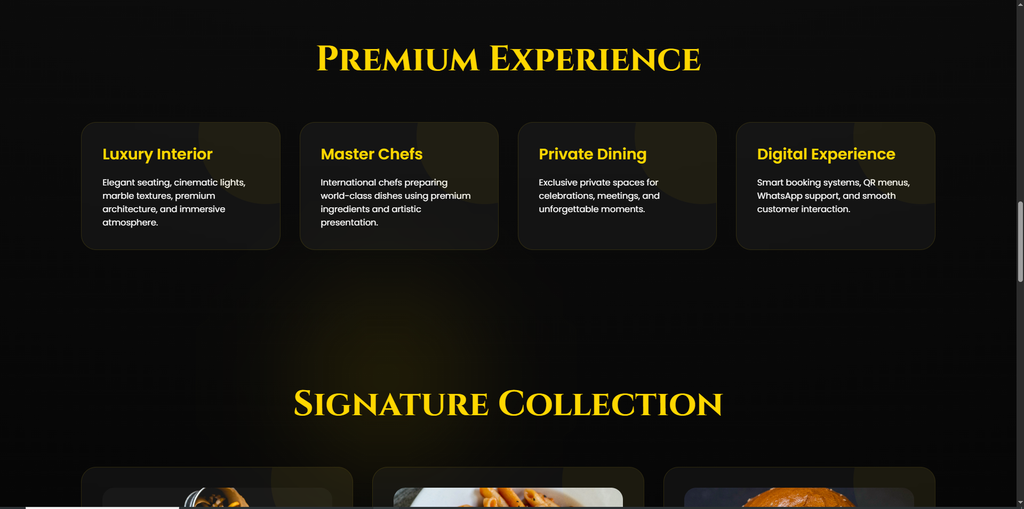 Website For Restaurants