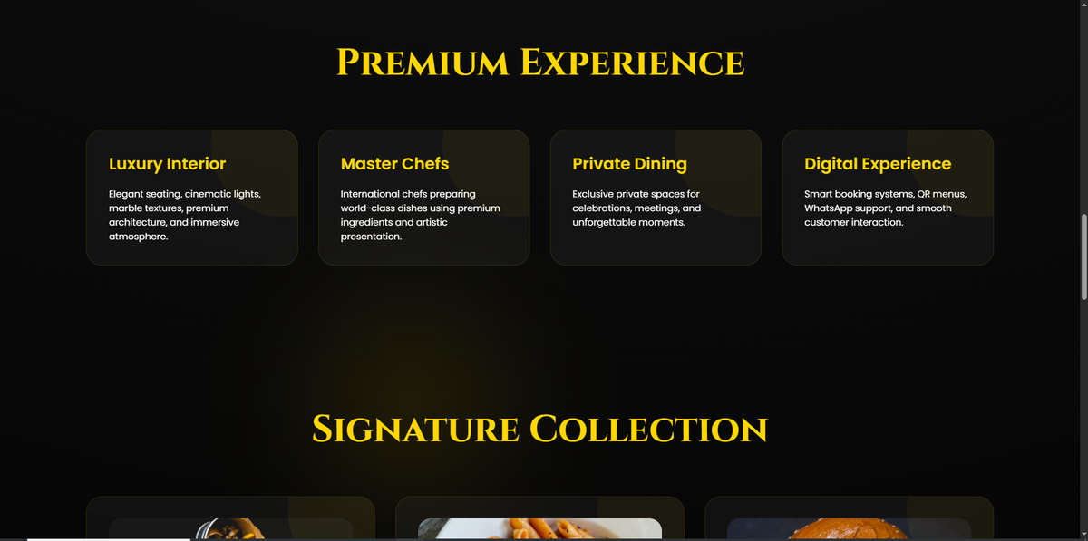 Website For Restaurants