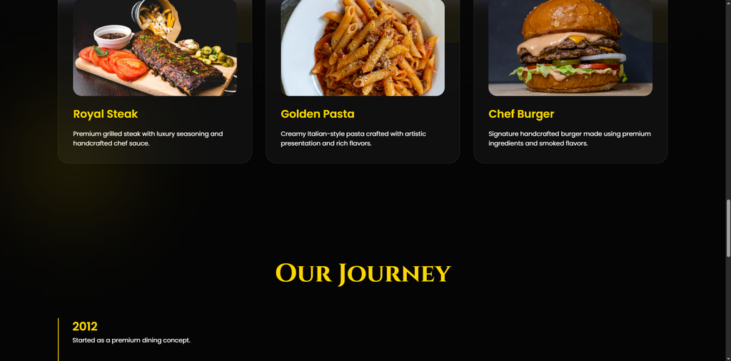 Website For Restaurants