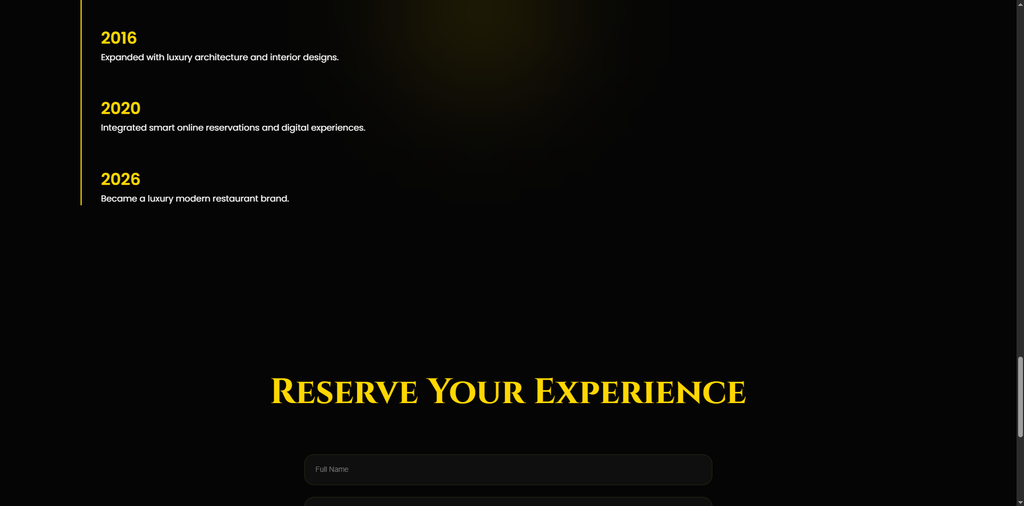 Website For Restaurants
