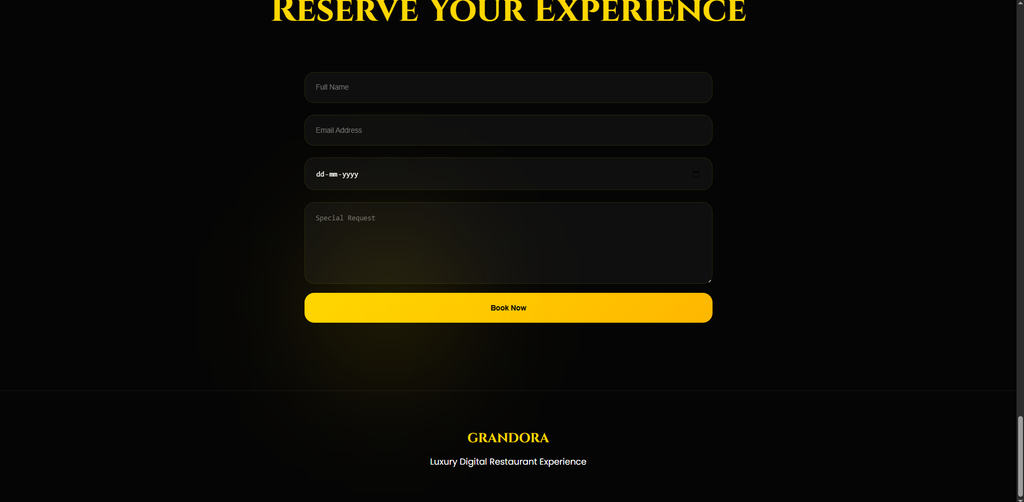 Website For Restaurants
