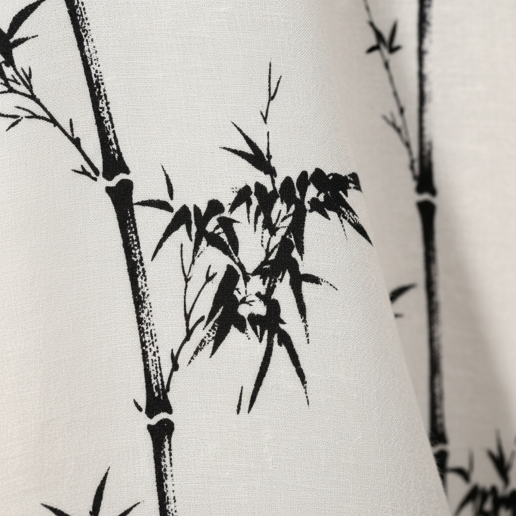Bamboo Print Detail