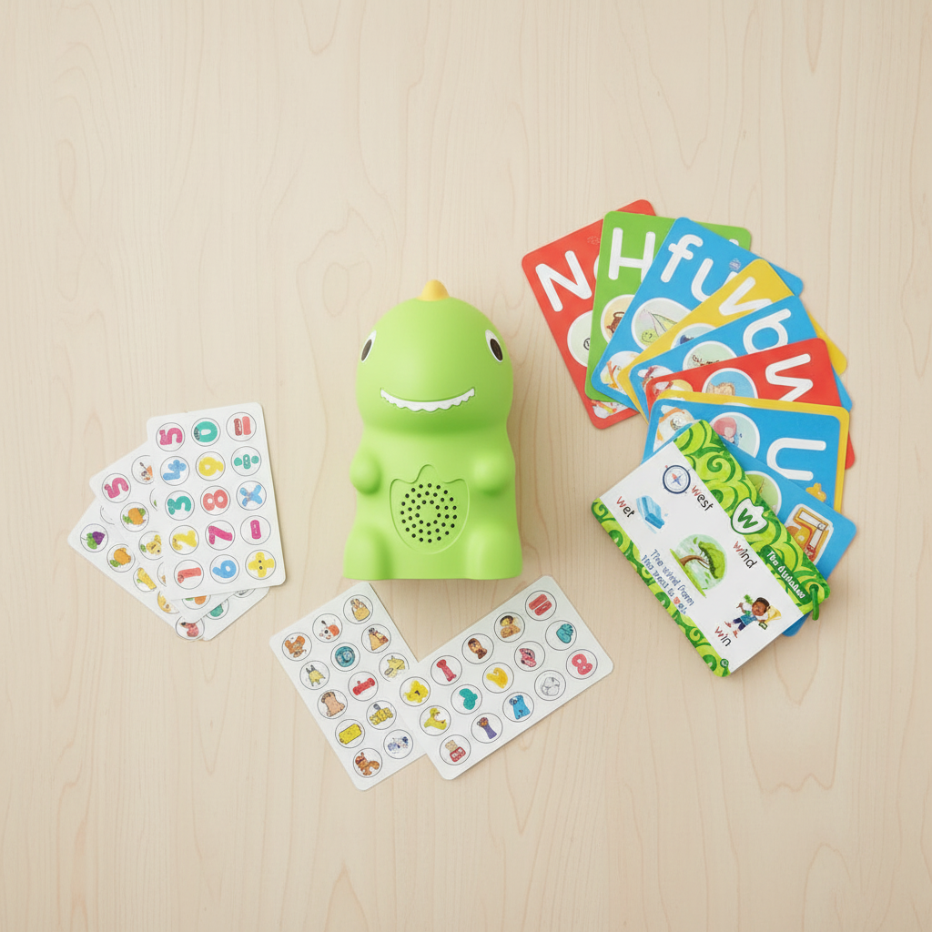 Dino Toy - Flat Lay