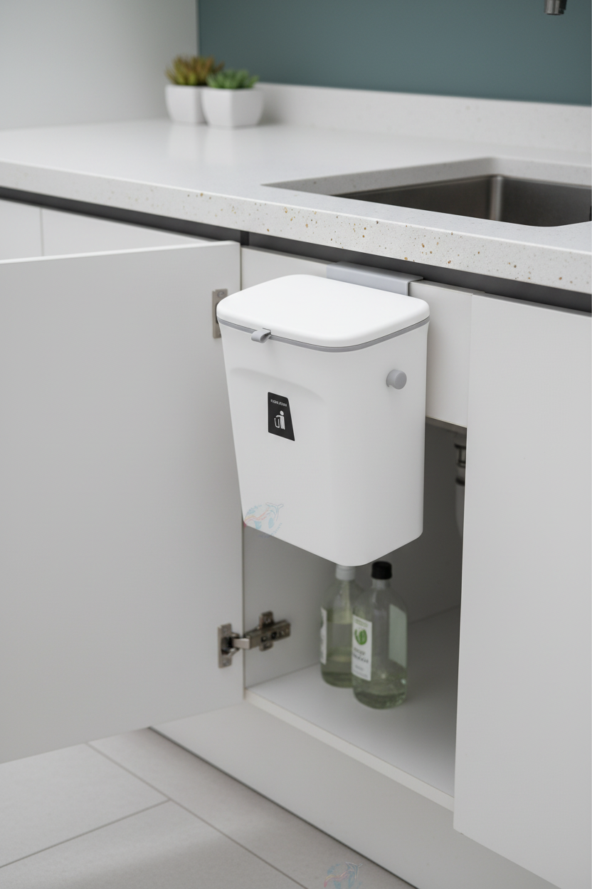 Hanging Trash Can Kitchen