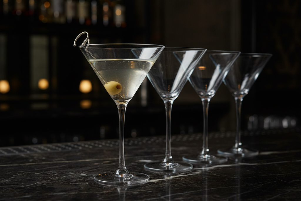 HRIM Martini Glasses Lifestyle