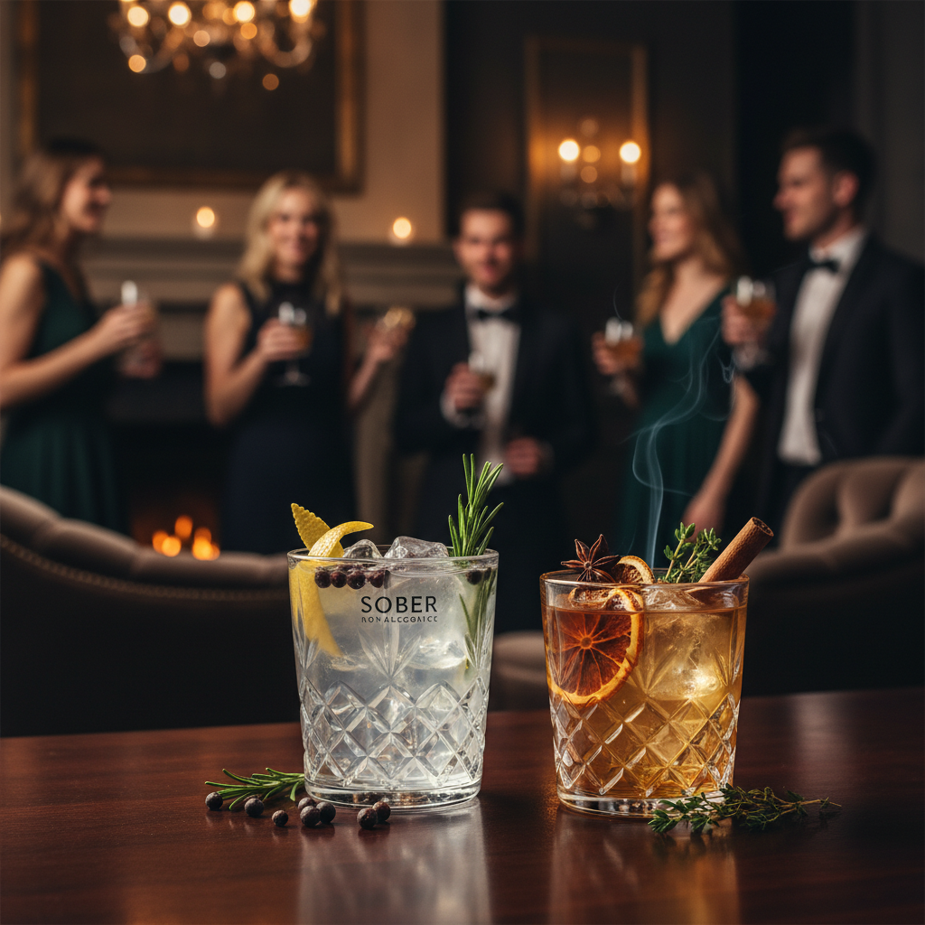 SOBER Mocktail Lifestyle Shot