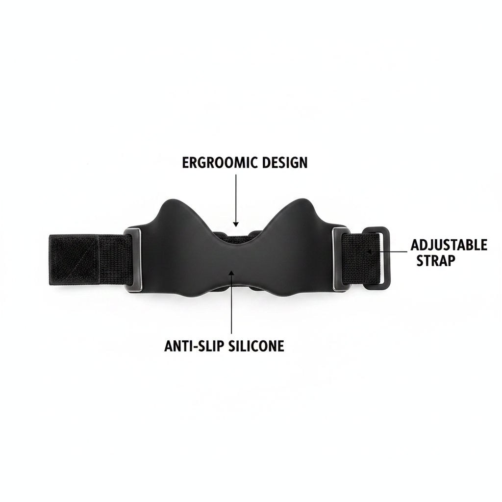 Knee Support Strap - Infographic