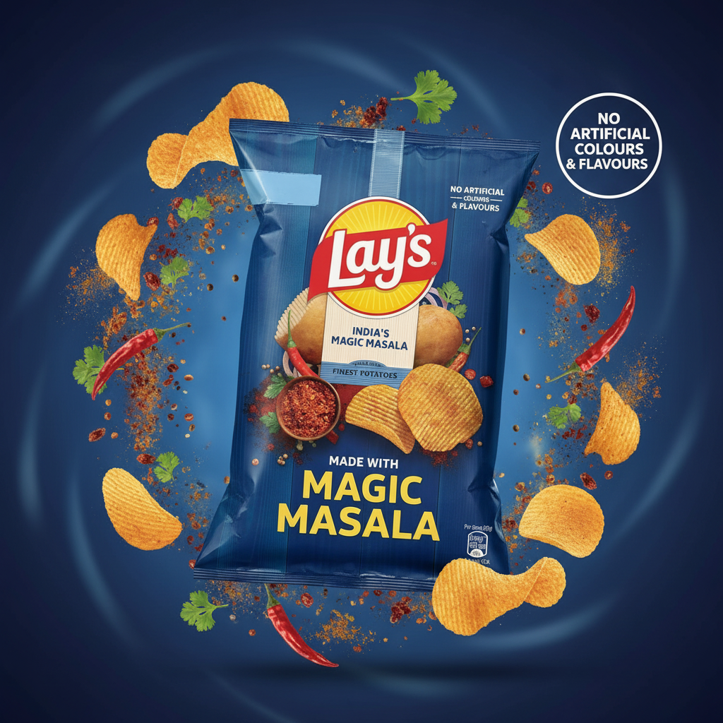 Lay's Magic Masala Product Shot